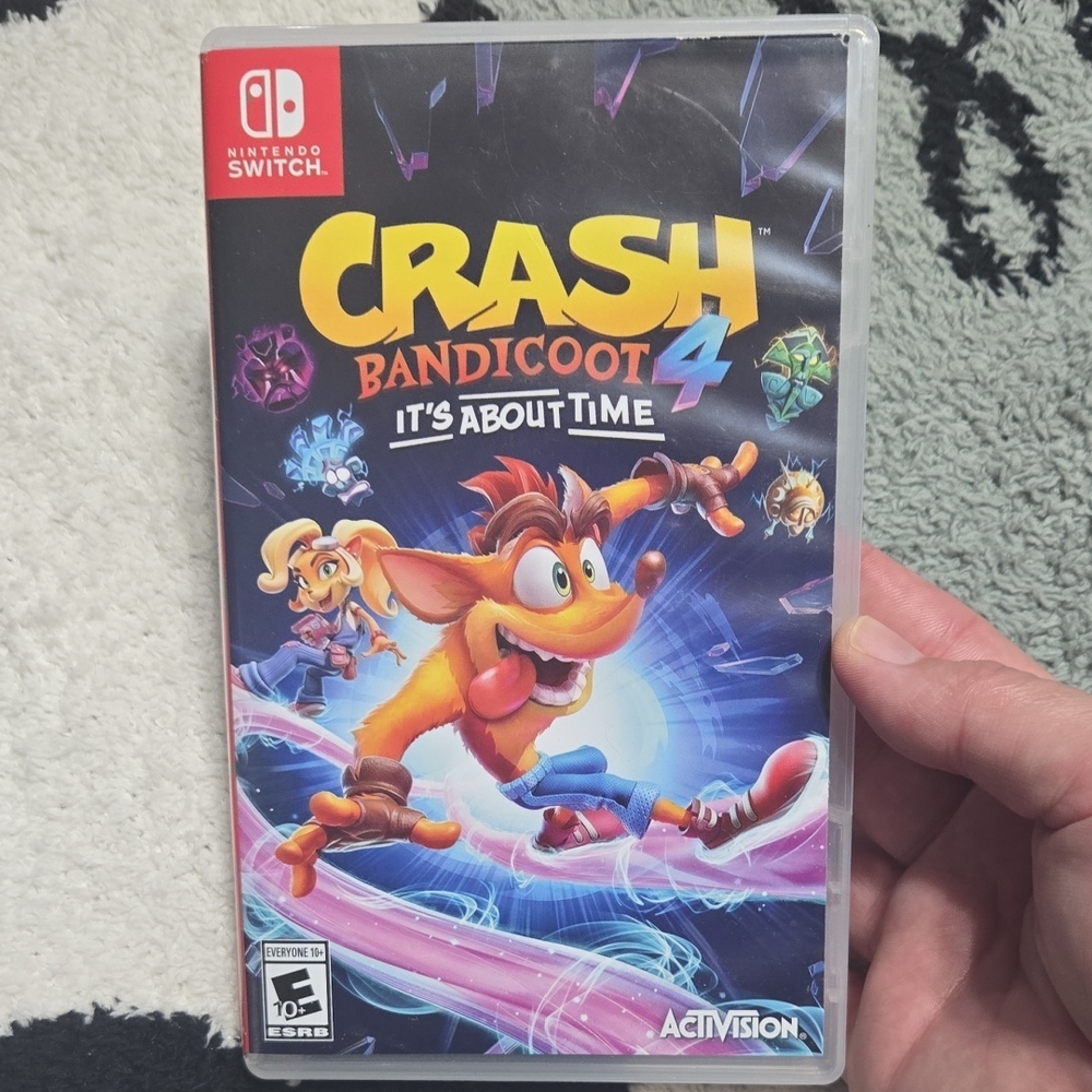 Nintendo Switch Crash Bandicoot Its About Time Game